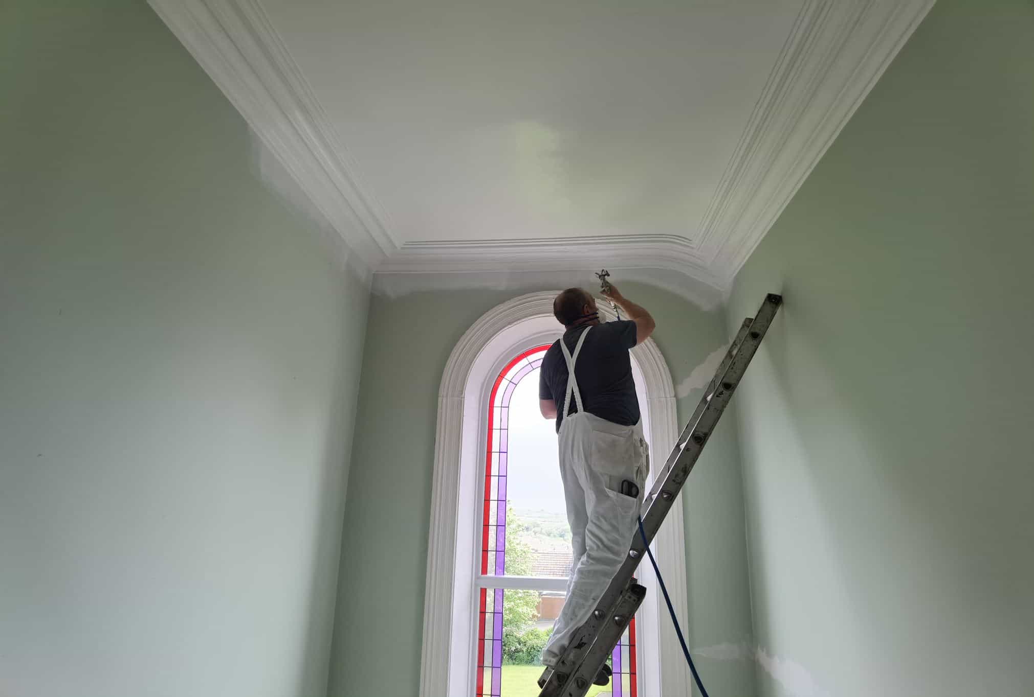 Paint Spraying in Leeds Mullen Decorating Services
